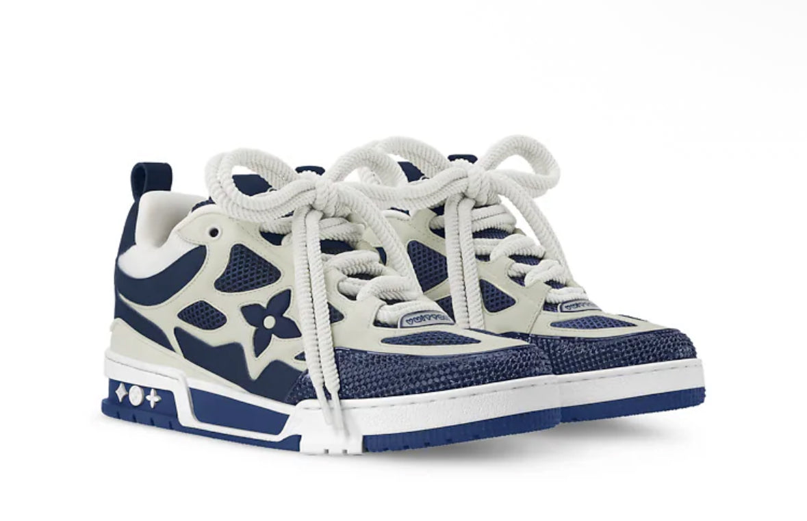 Louis Vuitton LV Skate Sneakers Navy - UK6