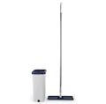 Beldray Flat Mop & Bucket Set Deep Clean Dual Compartment Self Wringer Reusable