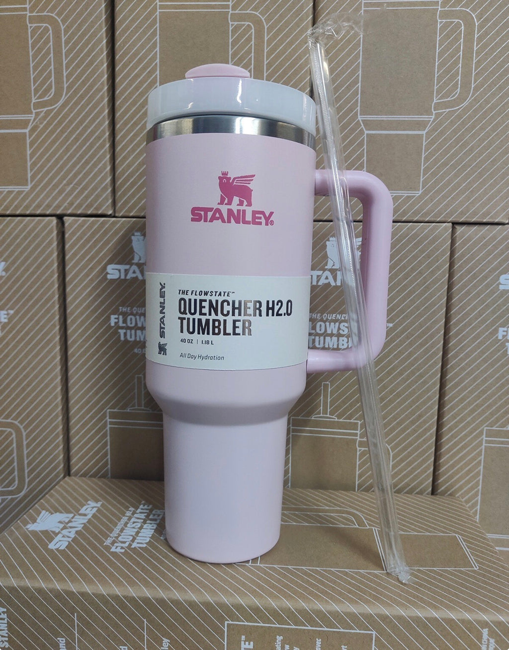 Stanley
Quencher Stainless Steel FlowState Tumbler, 1.18L 🏴☑️