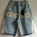 Carsicko Blue FTP Denim Jean Shorts ⚫️☑️