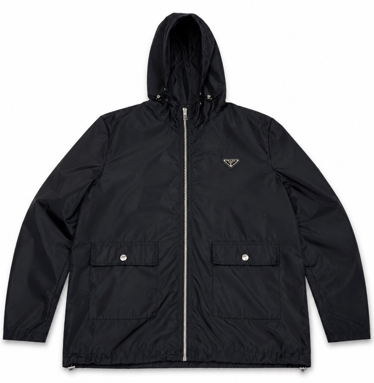 Prada Black Windbreaker Jacket - Small