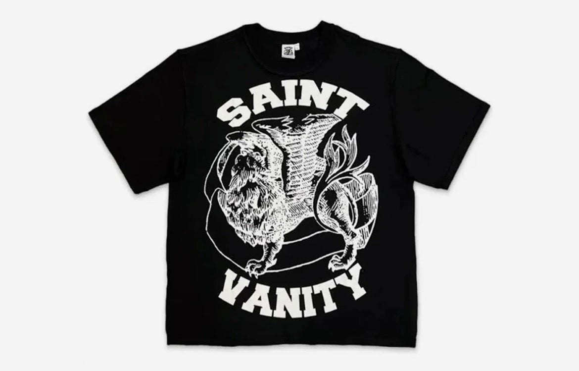Saint Vanity Griffin Tee Black/White