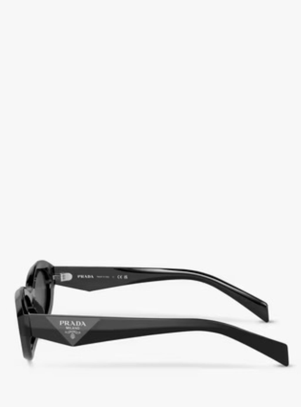 Prada PR 26ZS Women's Irregular Sunglasses, Black - New 🏴