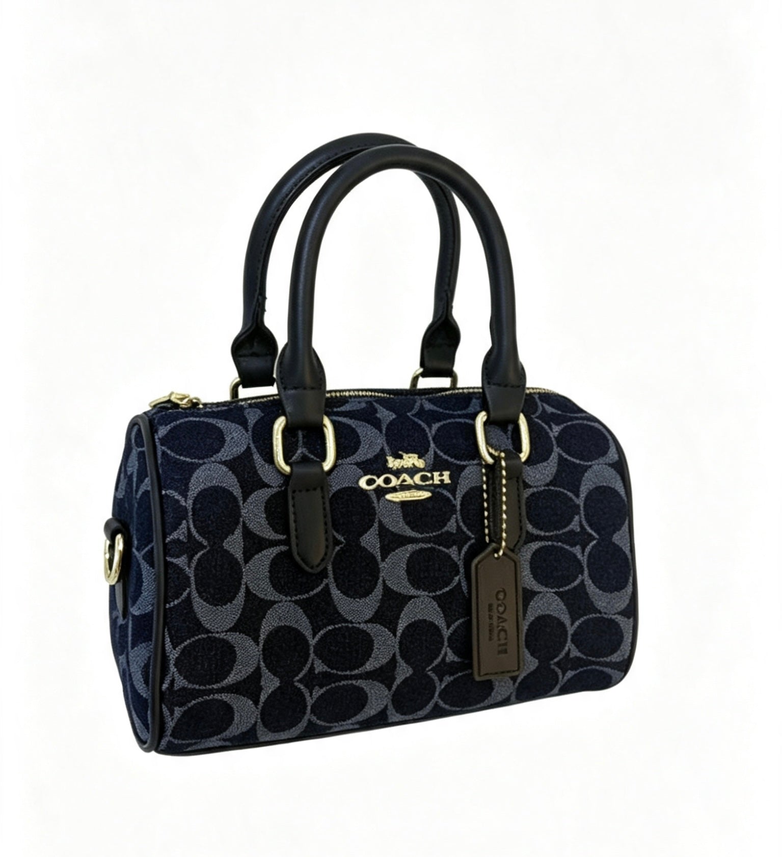 Coach Rowan Satchel In Signature Canvas