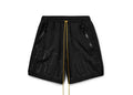 RHUDE Men's Black Nylon Shorts