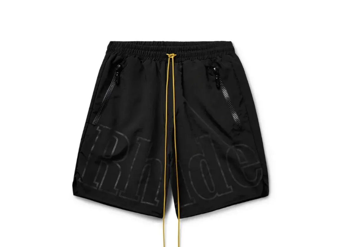 Rhude Logo Track Shorts