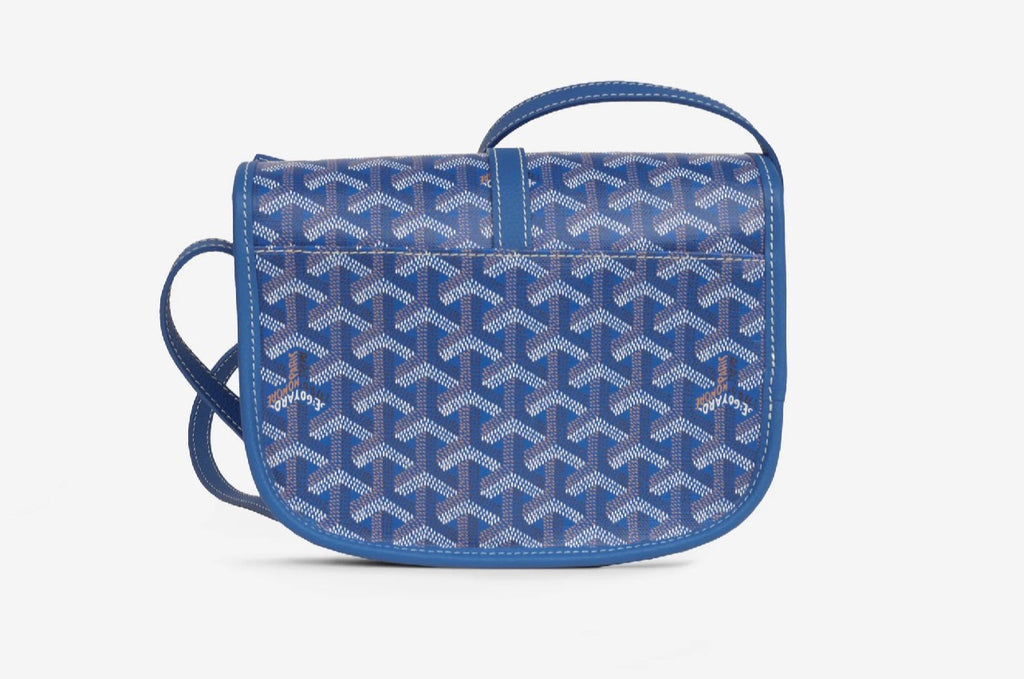 Goyard Blue Belvedere PM