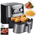 Uten 5.5L Air Fryer Frying Chips Oil Free Low Fat Healthy Cooker Family Size XL