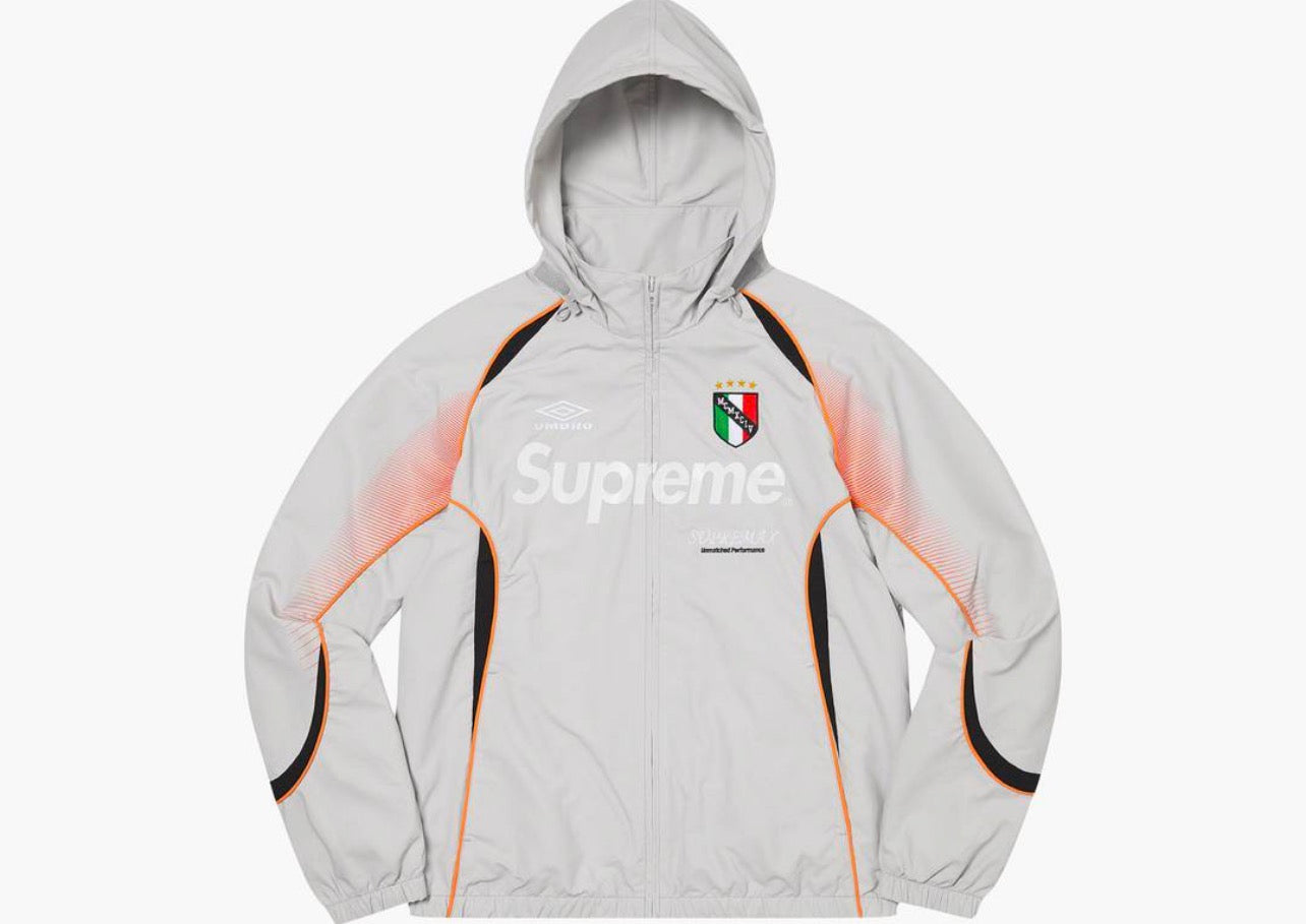 Supreme x Umbro Grey Tracksuit - Medium