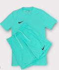 Nike Dri Fit Set Shorts T-Shirt Turqoise☑️