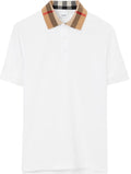 Moncler White Polo Shirt - Medium