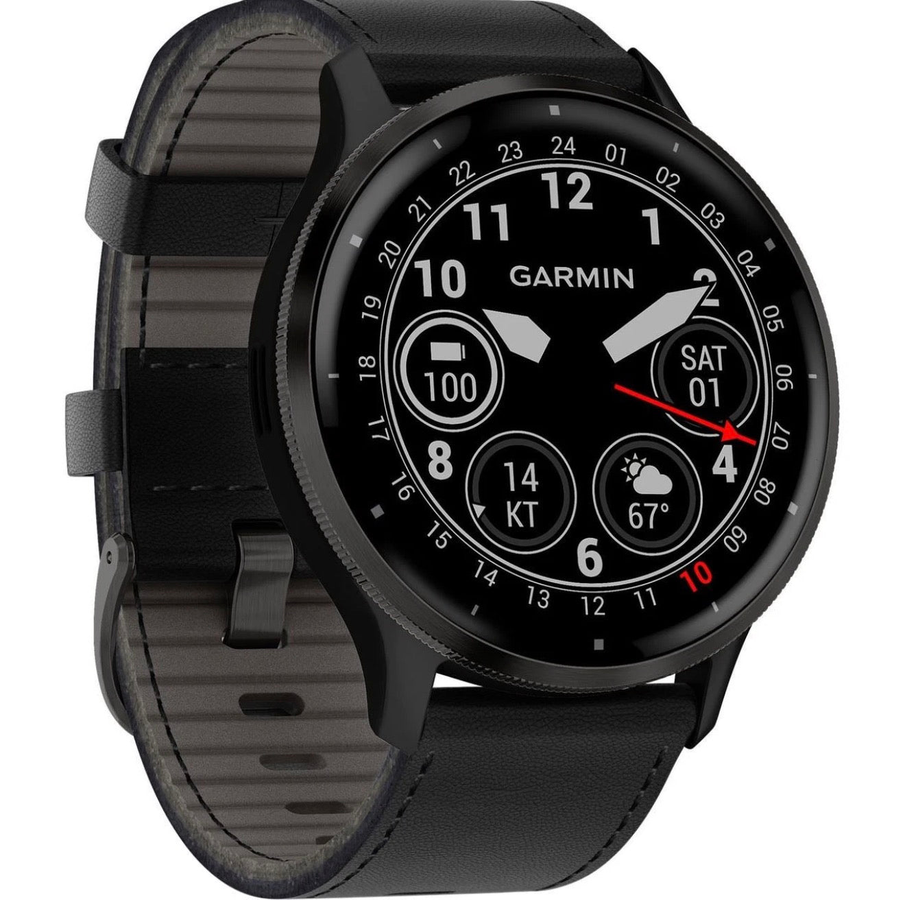 Garmin Venu® 3 Smart Watch Quick Release 22 Slate / Black Fibre-reinforced