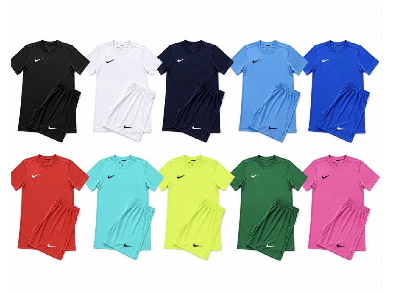Nike Full Matching Dri Fit Set Shorts & T-Shirt Set