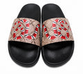 Gucci GG Supreme ‘Kingsnake’ Slides - Size 10
