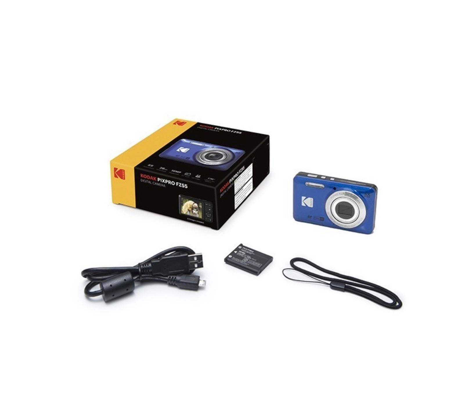 KODAK PIXPRO FZ55 Digital Camera Blue