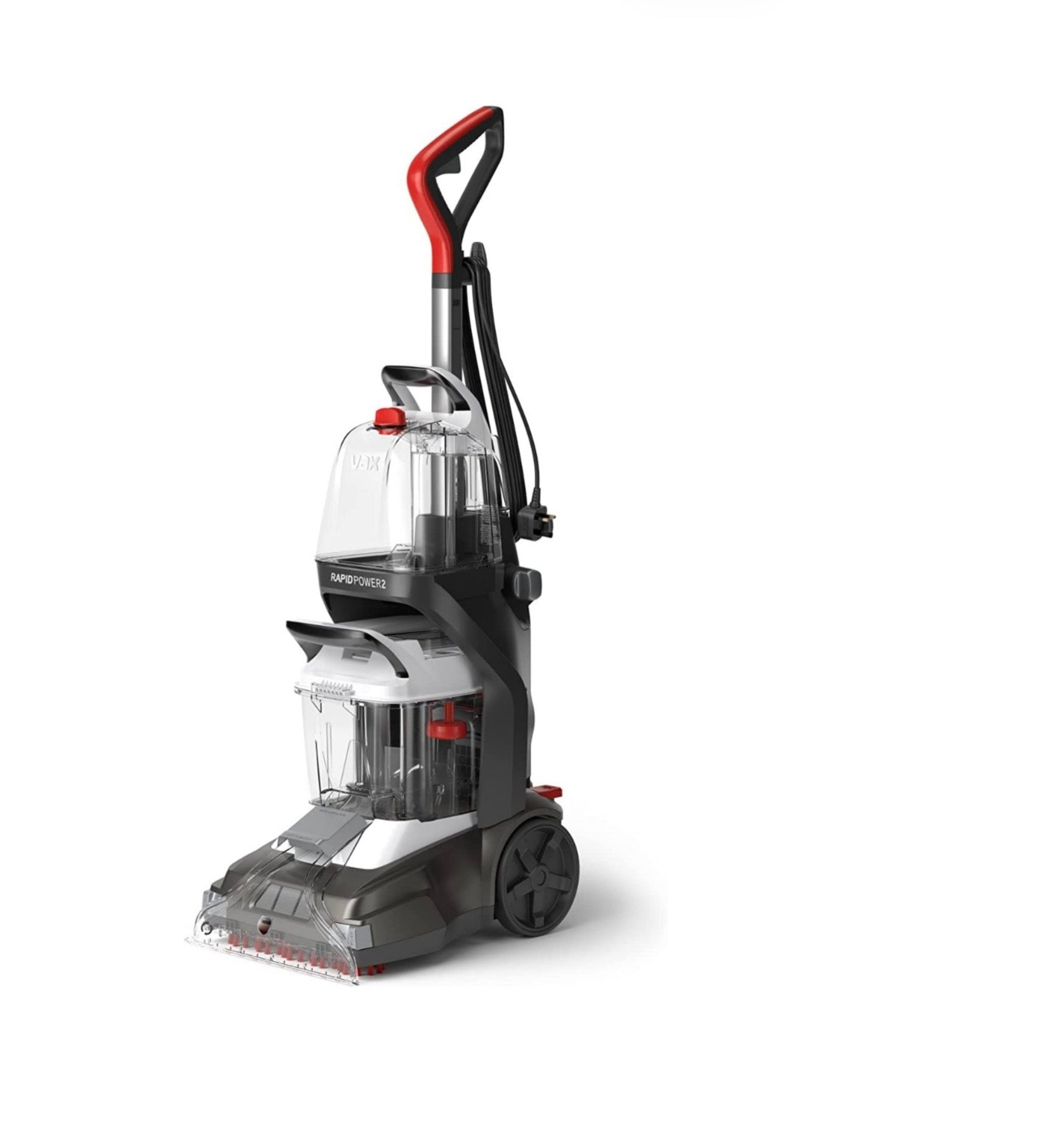 Vax CDCW-RPXL Upright Carpet Cleaner Washer Rapid Power 2 4.8L Grey & White 🏴