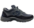 Chanel Men's CC Runners Low Trainers Black - Authenticity Guaranteed
