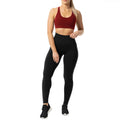 NEW LADIES HIGH WAIST LEGGINGS STRETCH TUMMY CONTROL SPORTS FITNESS GYM TROUSERS 🏴