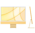 Apple iMac 24" 2021 Yellow M1 8-Core CPU 8-core GPU 8GB RAM 512GB SSD
