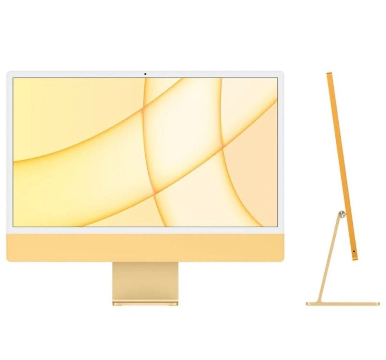 Apple iMac 24" 2021 Yellow M1 8-Core CPU 8-core GPU 8GB RAM 512GB SSD