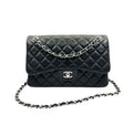 Chanel Black Quilted Leather Handbag