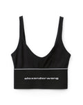 Alexander Wang Crop Top and Mini Skirt Set Black - XS /UK 4-6 ®️