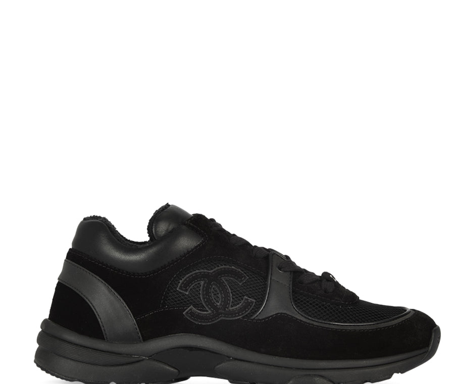 Chanel Black Runner Trainers☑️