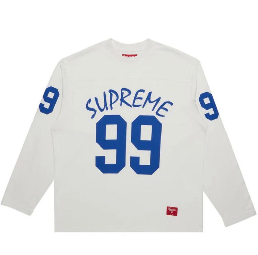 SUPREME 99 L/S STONE FOOTBALL TEE