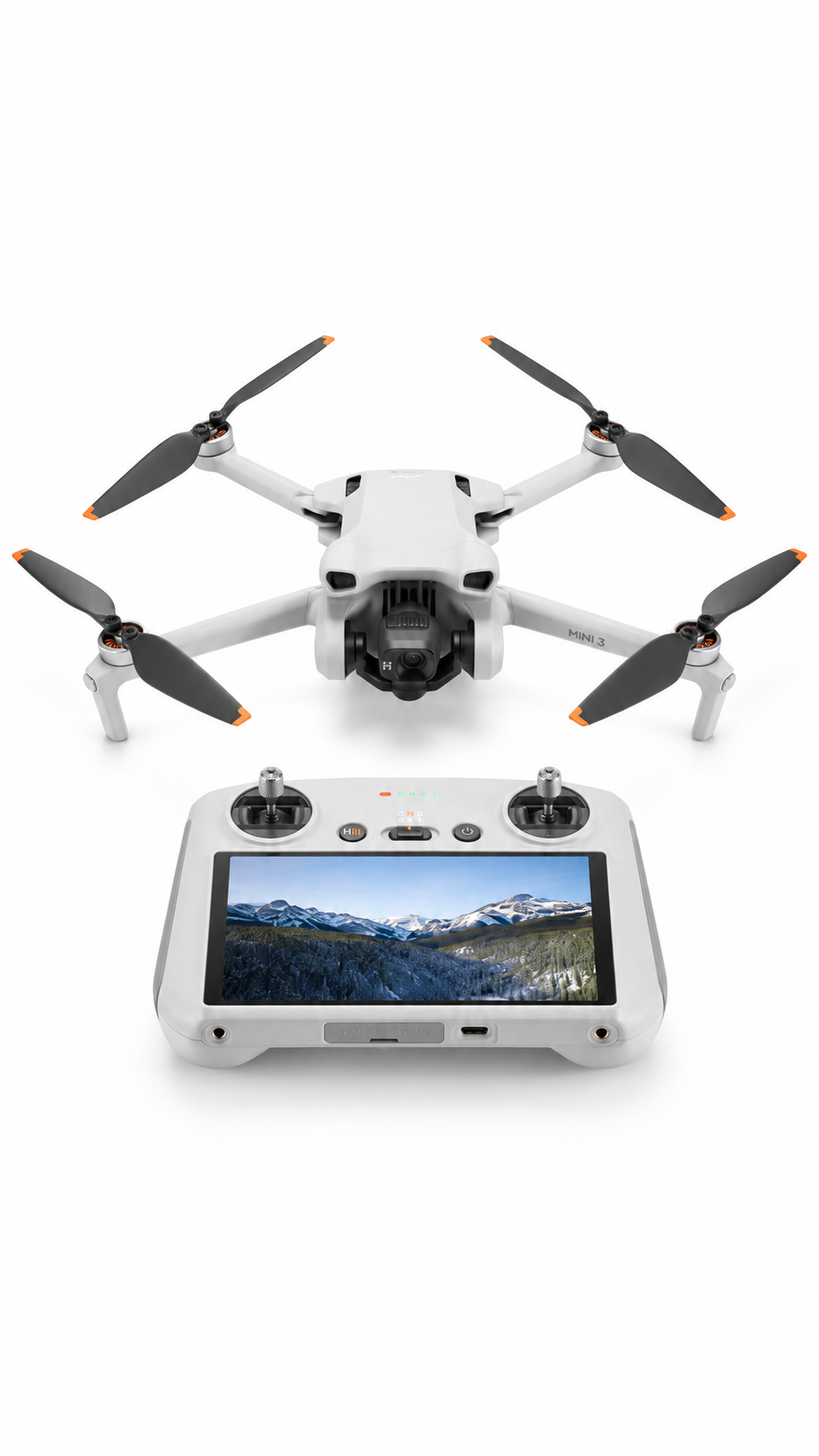DJI Mini 3 (DJI RC) Lightweight Foldable Mini Camera Drone 4K HDR Video