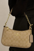Coach Teri Shoulder Bag In Signature Canvas