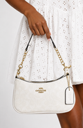 Coach Teri Shoulder Bag In Signature Canvas