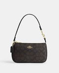 Authentic Coach Nolita 19 In Signature Canvas