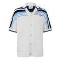 Casablanca Crocheted Short Sleeve Pattern Shirt