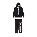 Supreme Black Appliqué Tracksuit