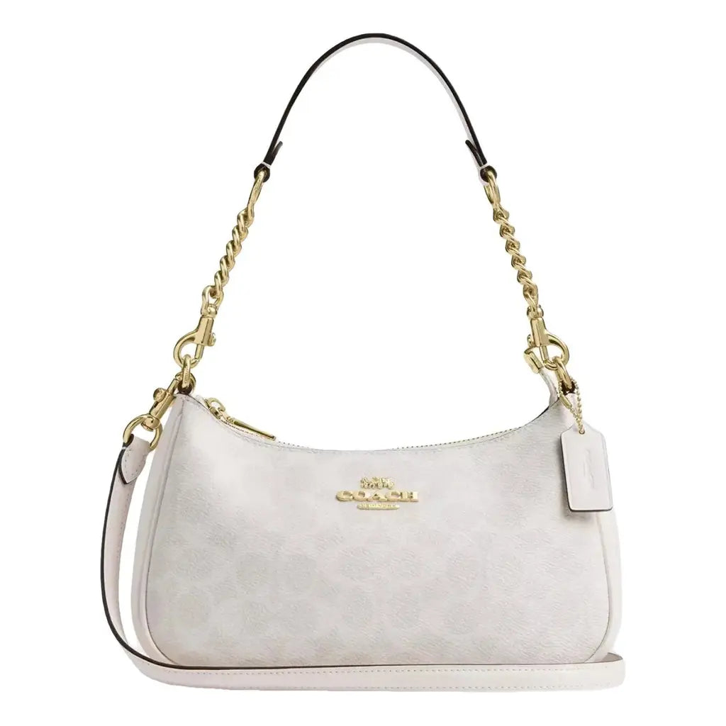 Authentic Coach Teri Shoulder Bag - White