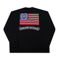Chrome Hearts USA Flag Pocket Long-Sleeve ⚫️