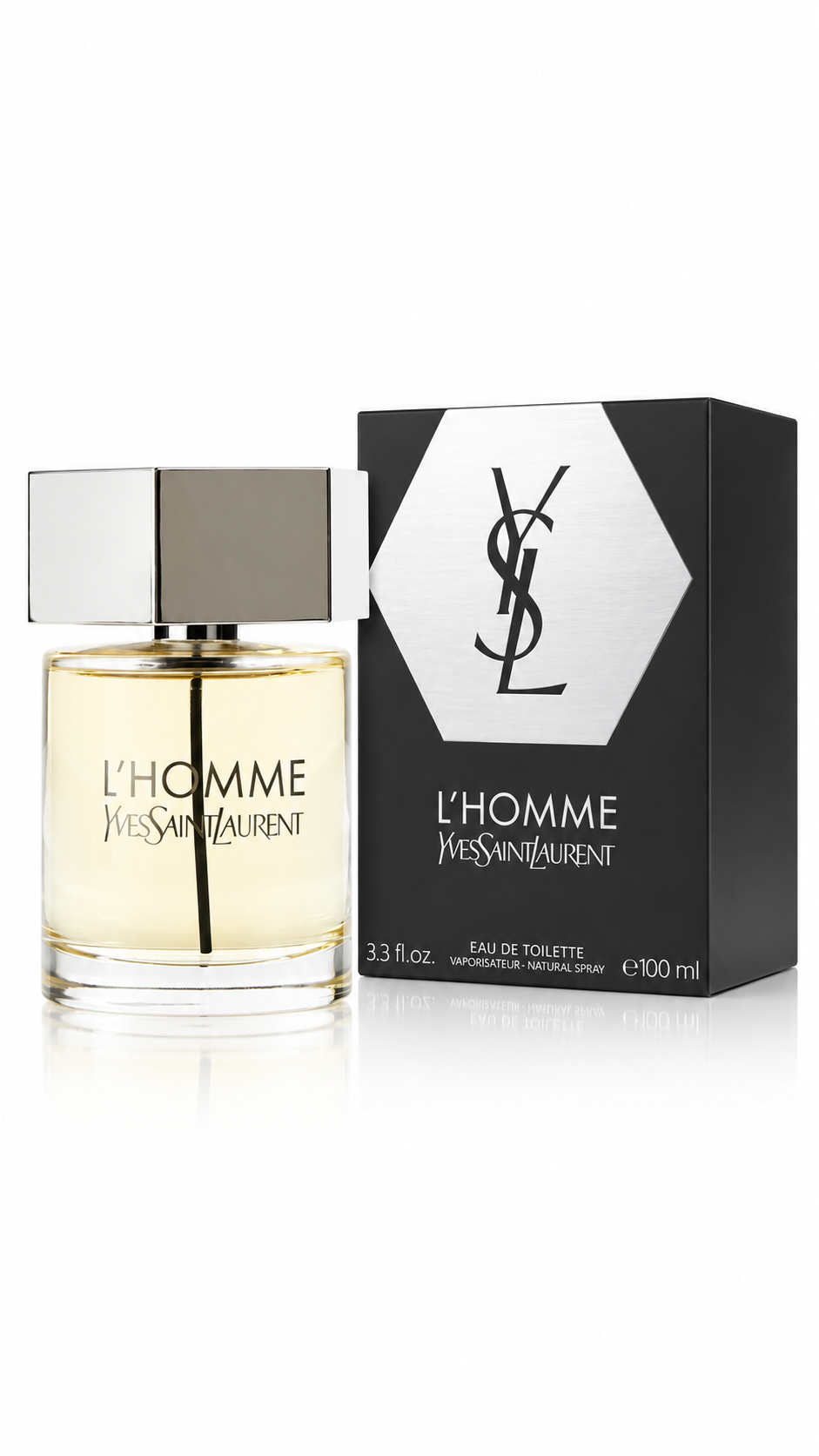 YVES SAINT LAURENT YSL L'HOMME 100ML EAU DE TOILETTE SPRAY BRAND