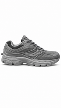 Saucony Grey Low Top Lace Up Trainer