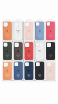 APPLE IPHONE 15 / PRO / PRO MAX / PLUS SILICONE MAGSAFE CASE