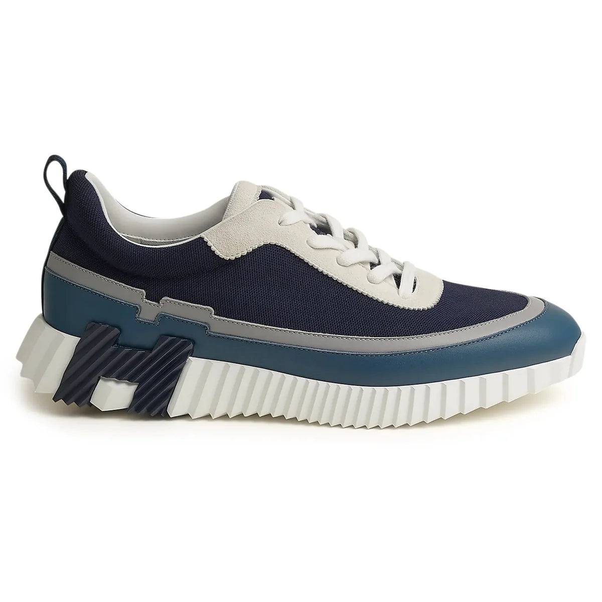 Hermès Paris Bouncing Sneaker Blue Grey White - UK6 / EU40