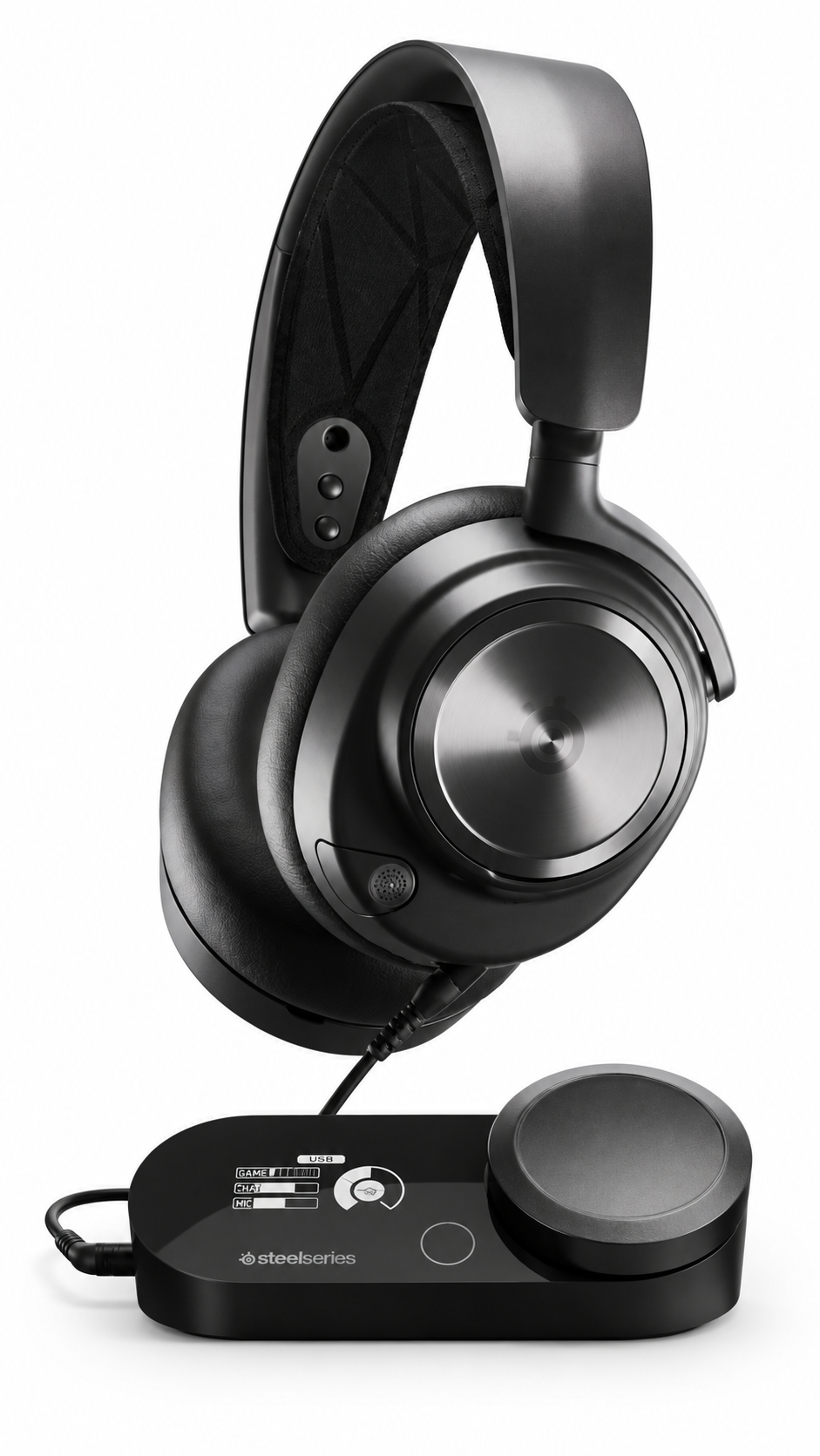 SteelSeries Arctis Nova Pro Gaming Headset GameDAC Gen 2 Hi-Res Audio PC PS4 PS5