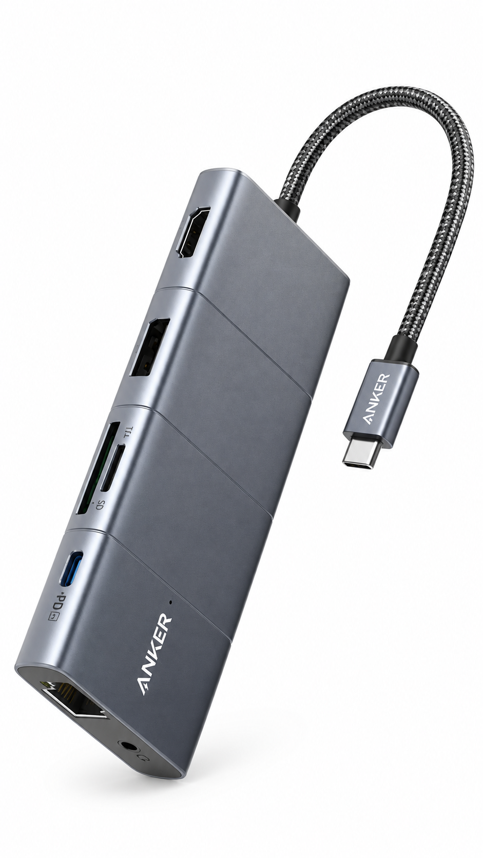 Anker USB C Hub, PowerExpand 11-in-1 Docking Station, with 4K@60Hz HDMI and DP