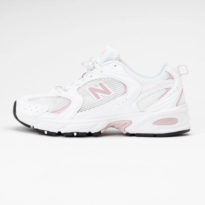 Ladies New Balance 530 Trainers White & Pink 🏴☑️