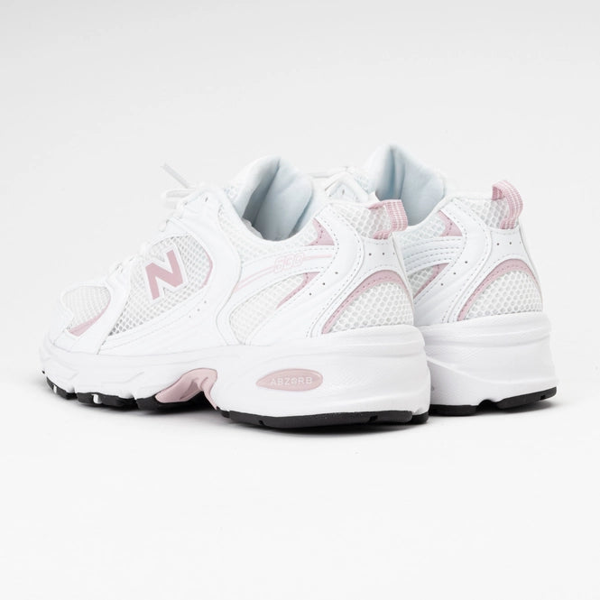 Ladies New Balance 530 Trainers White & Pink 🏴☑️