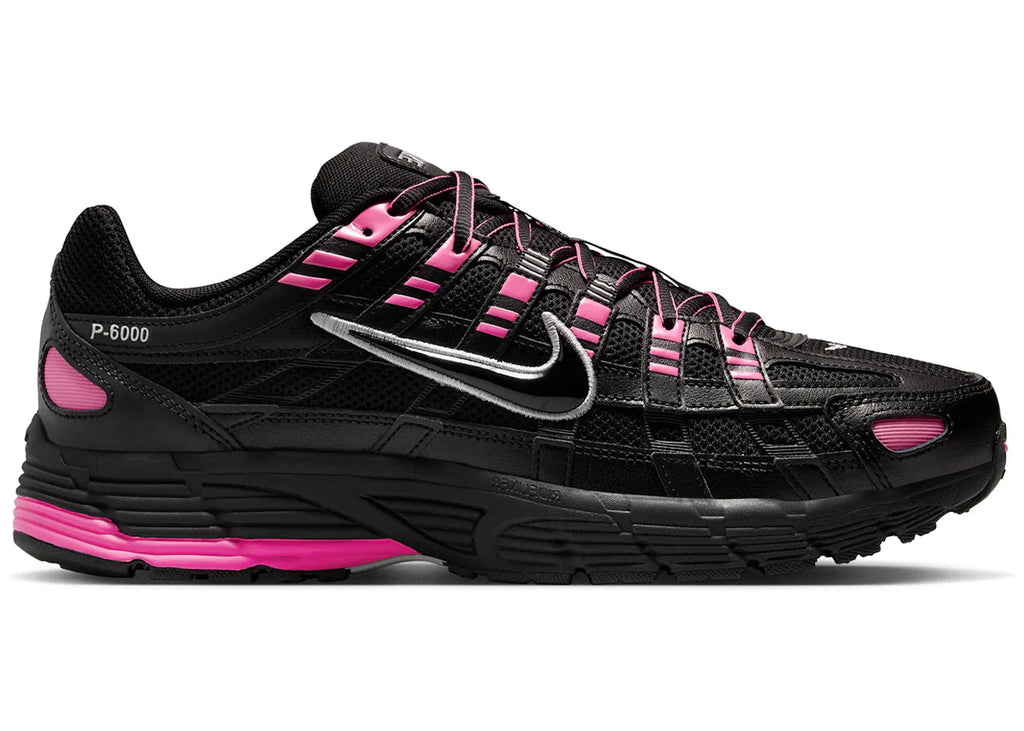 Nike P-6000 Pink Blast Metallic Silver Black 🏴