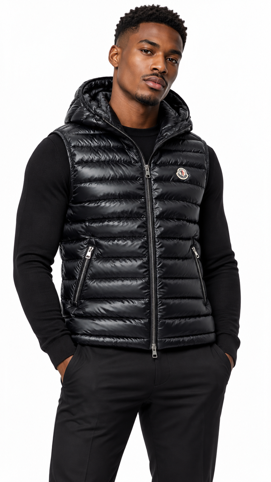 Moncler Puffer Jacket Goose Down Orant Gilet -  Authenticity Guaranteed