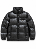PRADA Re-Nylon Black Hooded Full Zip Puffer Jacket - Authenticity Guaranteed