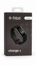 Brand New Fitbit Charge 6 Obsidian/Black Fitness Activity Tracker