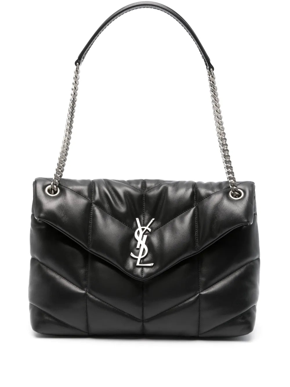 Saint Laurent medium Loulou leather shoulder bag Pre loved⚫️☑️