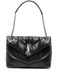 Saint Laurent medium Loulou leather shoulder bag Pre loved⚫️☑️